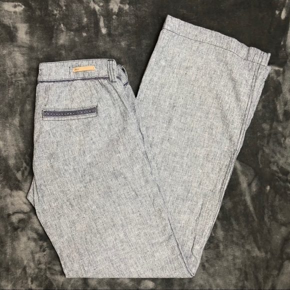 Pilcro and the Letterpress Denim - Pilcro and the Letterpress Linen Jeans  2